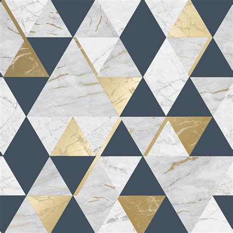 house of alice onyx marble metallic wallpaper navy blue gold|Awesome Navy Blue and Gold Wallpapers .